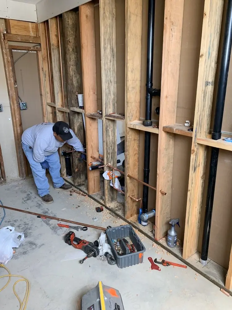 Commercial rough-in plumbing for Commercial Plumbing in Wyandotte